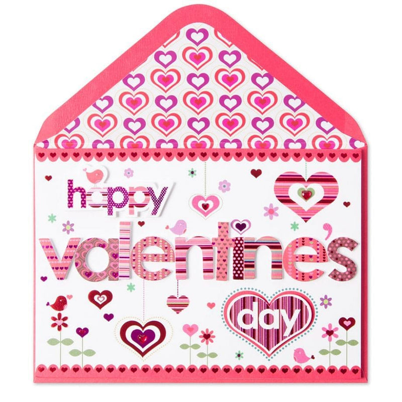 Valentine Lettering Valentine Card - Shelburne Country Store