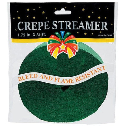 Crepe Paper Streamer - 81 feet - - Shelburne Country Store