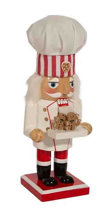 9" Chef Nutcracker - Gingerbread - Shelburne Country Store