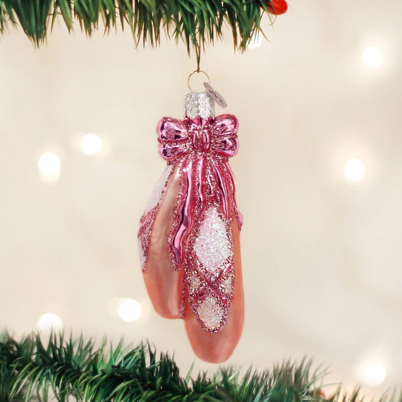 Ballet Toe Shoes Ornament - Shelburne Country Store