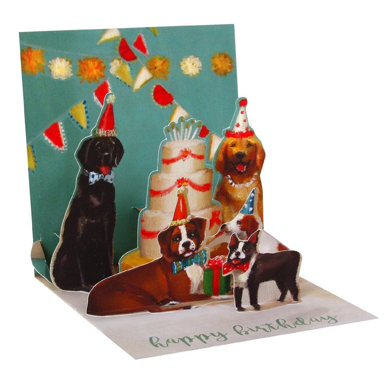 Dogs Birthday Pop Up Card - Shelburne Country Store