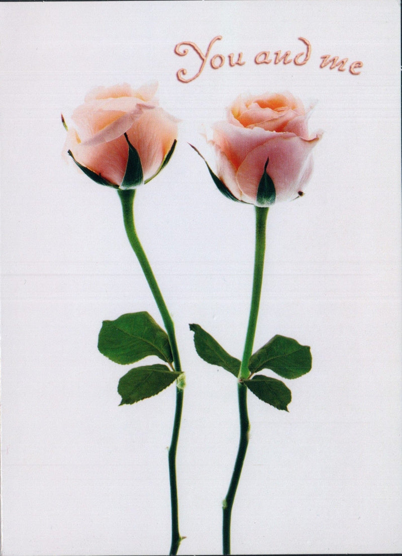 You and Me Roses Card - Shelburne Country Store