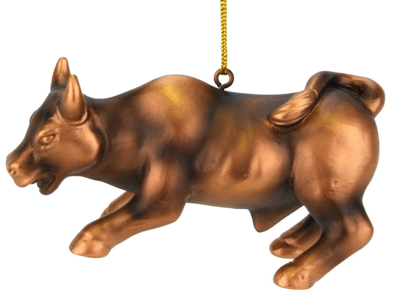 Bull Stock Market Figurine Ornament - Shelburne Country Store