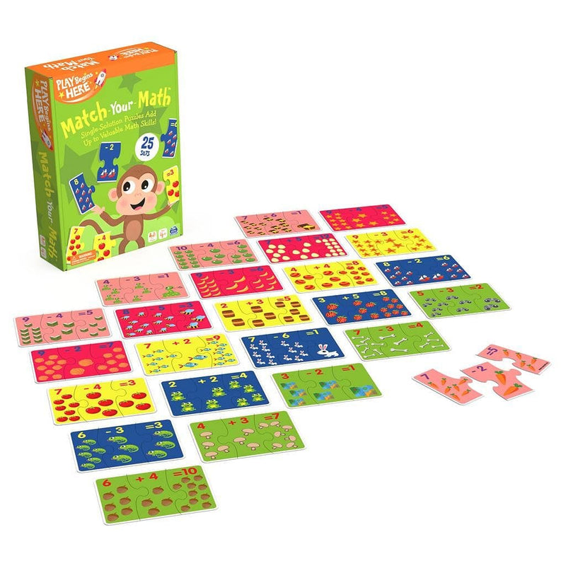Little Game Squad - Math Starters Matching Game - Shelburne Country Store