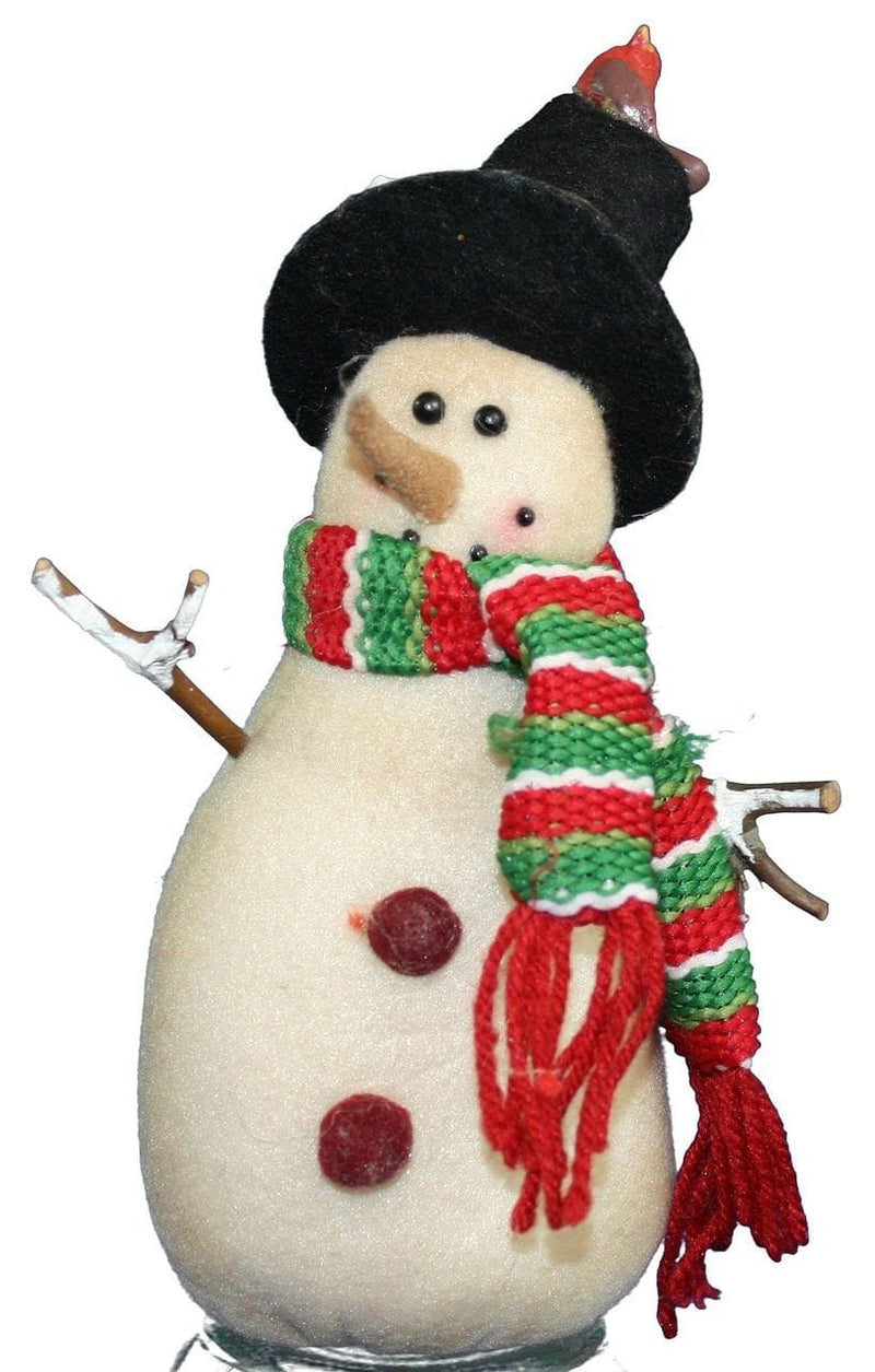 8 Inch Fleece Snowman by Tim Coffe - - Shelburne Country Store
