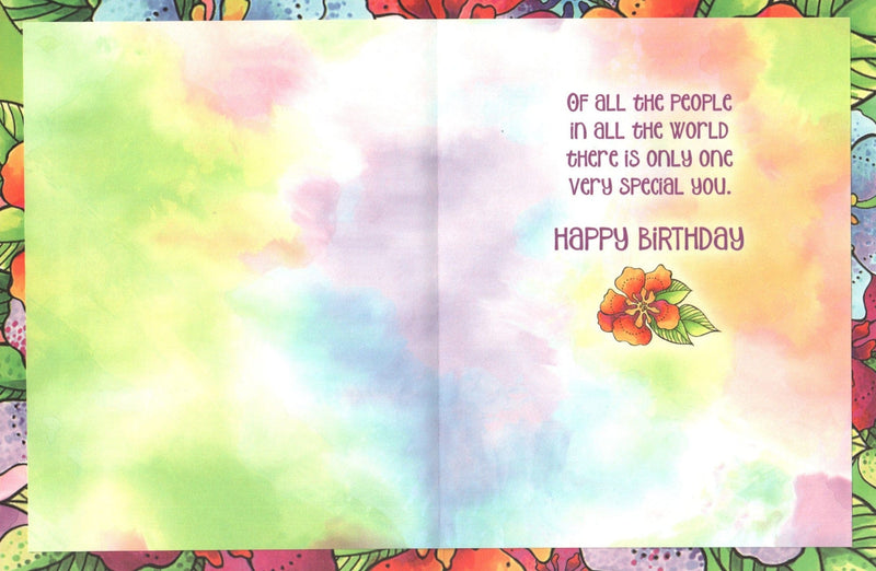 Bright Flowers Birthday Card - Shelburne Country Store