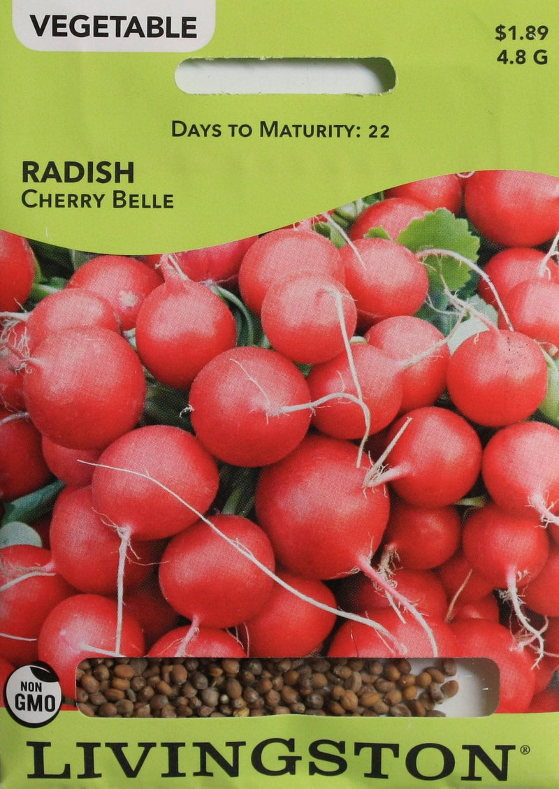 2021 Seed Packet - Radish - Cherry Belle - Shelburne Country Store