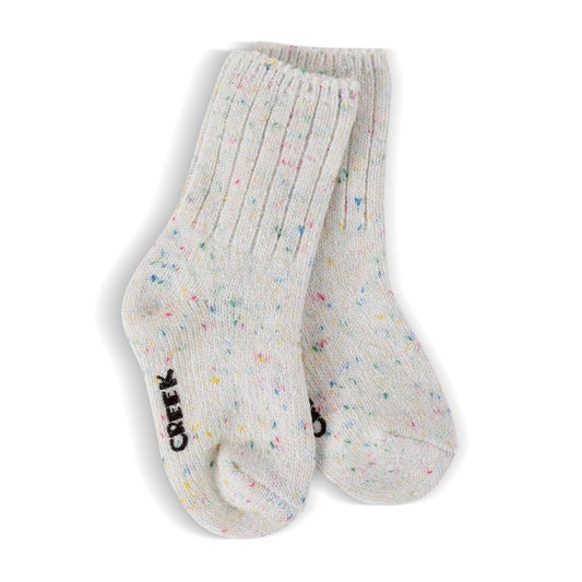 Ragg Socks with Grippers - Confetti - - Shelburne Country Store