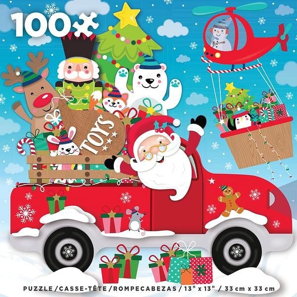 Oh What Fun Holiday Puzzle 100 Piece - Shelburne Country Store