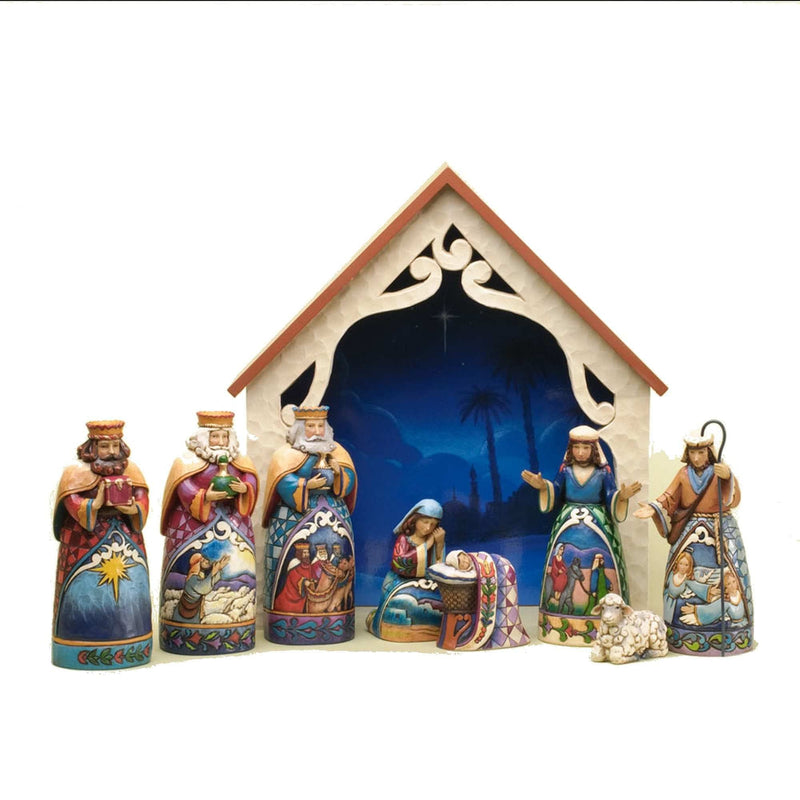 Jim Shore Heartwood Creek Figurine Mini Nativity - Shelburne Country Store