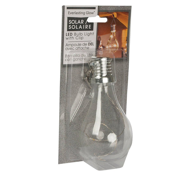 Solar Light Bulb with Clip - Shelburne Country Store
