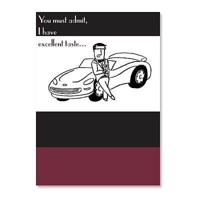 Excellent Taste Wife Birthday Card - Shelburne Country Store