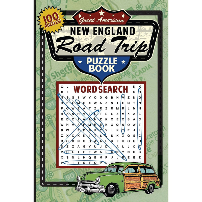 Great American New England Road Trip Puzzle Book - Shelburne Country Store