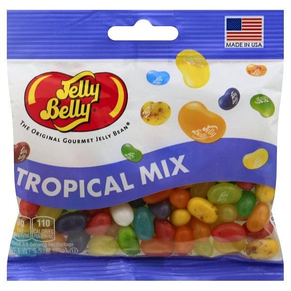 Tropical Mix Jelly Beans 3.5 oz Grab & Go Bag - Shelburne Country Store