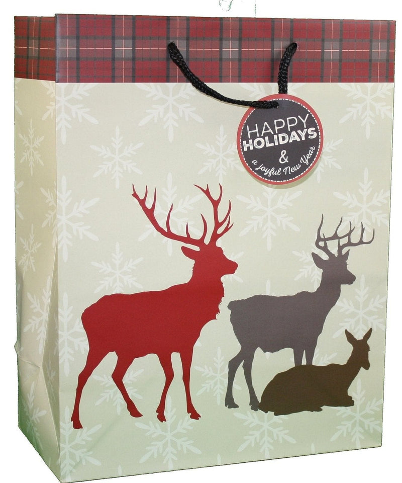 Rustic Christmas Gift Bag - - Shelburne Country Store
