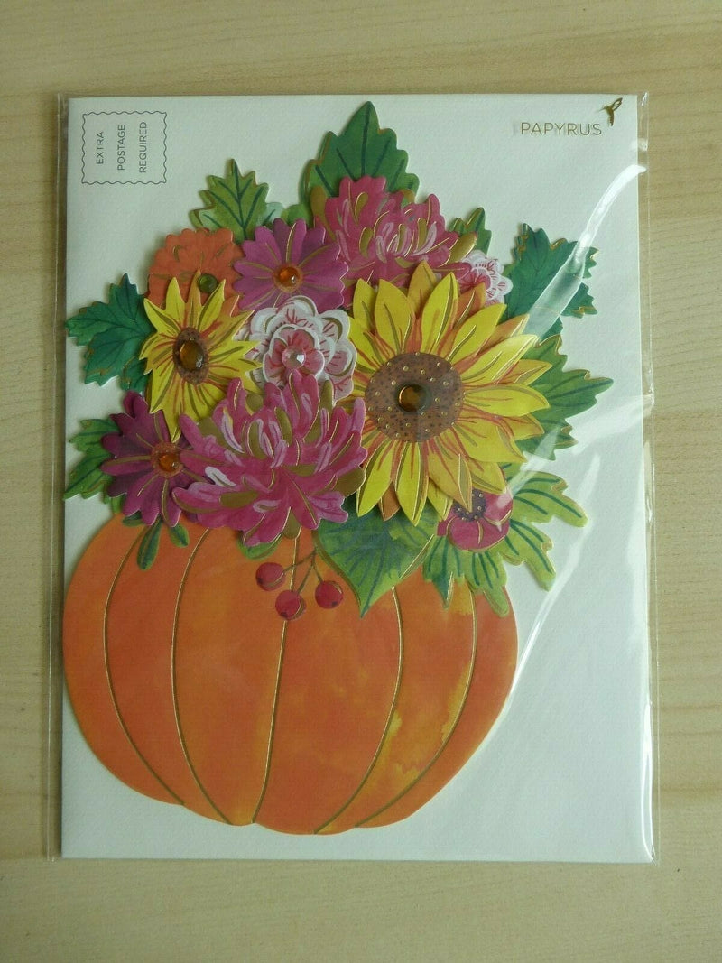 Pumpkin Bouquet Thanksgiving  Card - Shelburne Country Store