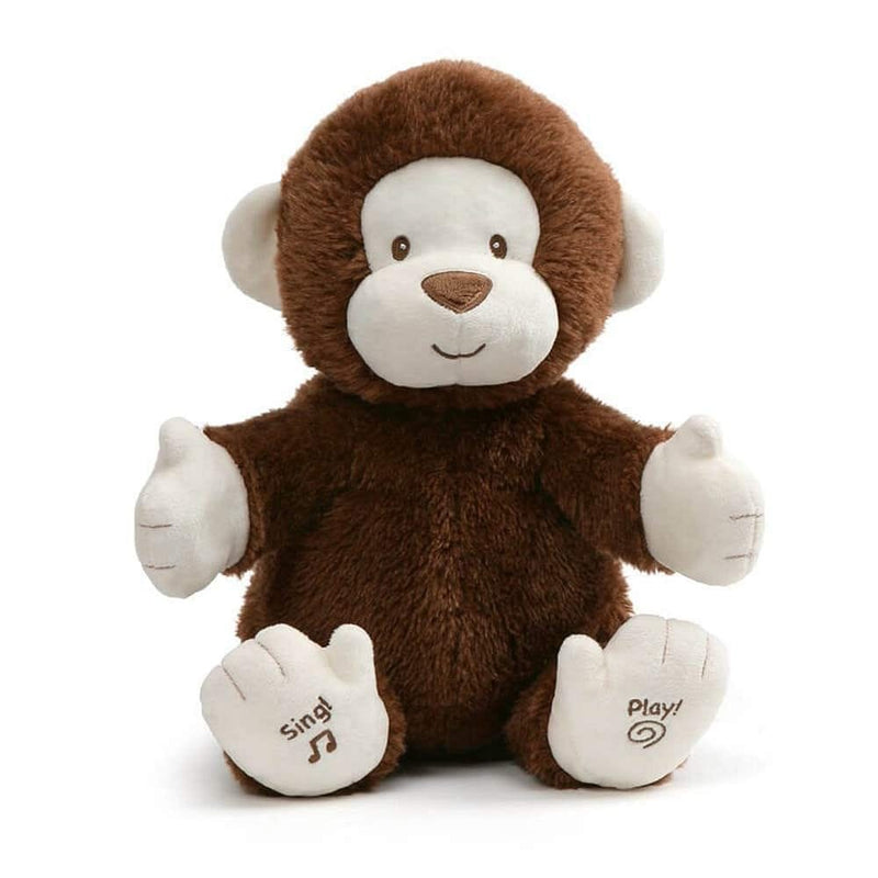 Animated Clappy Monkey Singing and Clapping Monkey - Brown - 12 inch - Shelburne Country Store