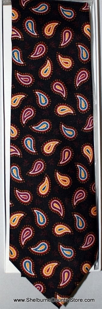 Mens Tie W/ Box - - Shelburne Country Store