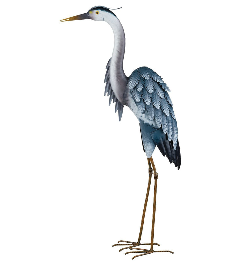 Standing Blue Heron Decor - 27 inch - Shelburne Country Store