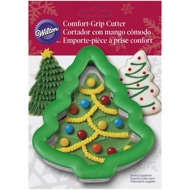 Wilton Christmas Tree Comfort Grip Stainless Steel Cookie Cutter - Shelburne Country Store