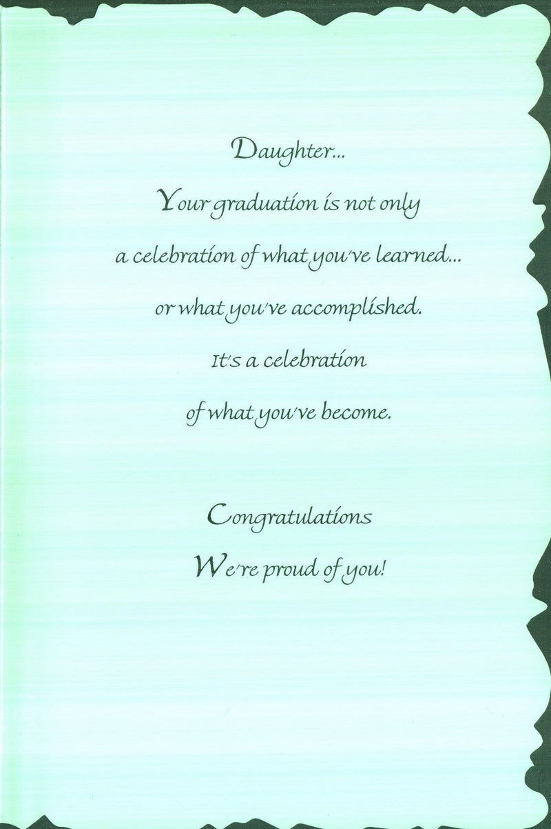 Graduation Card - Daughter Celebration Of What You've Become - Shelburne Country Store