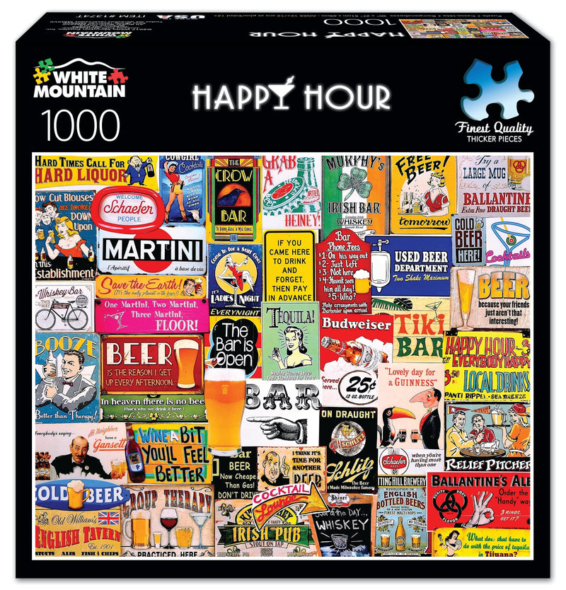 Happy Hour - 1000 Piece Puzzle - Shelburne Country Store