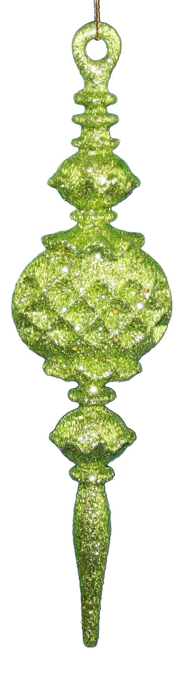 6.5 inch Green Acrylic Ornament - - Shelburne Country Store