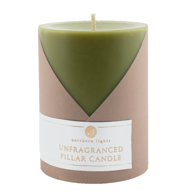 Unscented Pillar Candle - 3 x 4 - - Shelburne Country Store