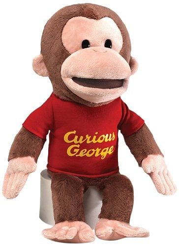 Gund Curious George Hand Puppet - Shelburne Country Store
