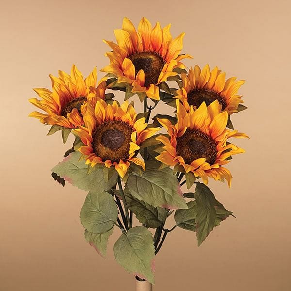 21" Sunflower Bush x 5 - Shelburne Country Store