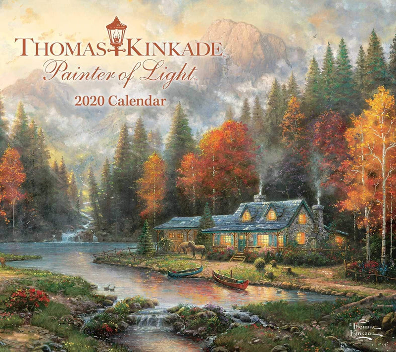 2020 Kinkade Painter of Light Wall Calendar - Shelburne Country Store