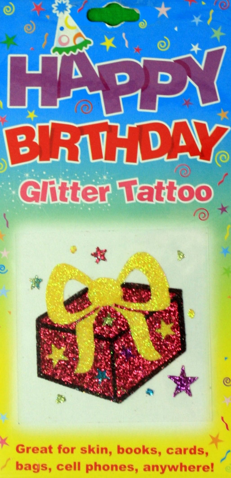 Birthday Glitter Tattoo - - Shelburne Country Store