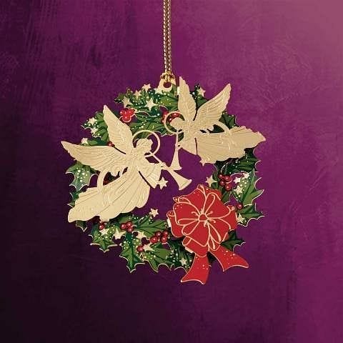 Angel Wreath Ornament - Shelburne Country Store