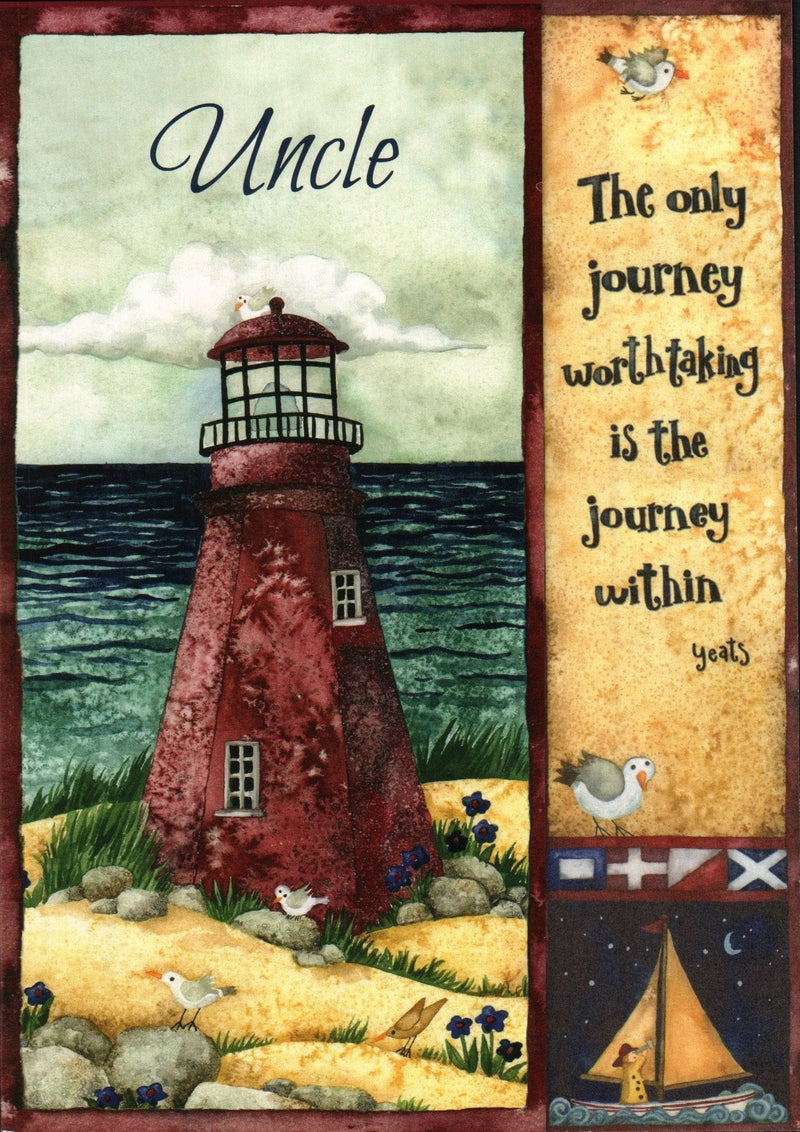 Birthday Bookmark Card - Uncle - Shelburne Country Store