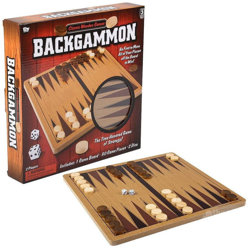 Wooden Backgammon Set - Shelburne Country Store