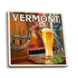 Ceramic Coaster - Vermont - The Art of Beer - Shelburne Country Store