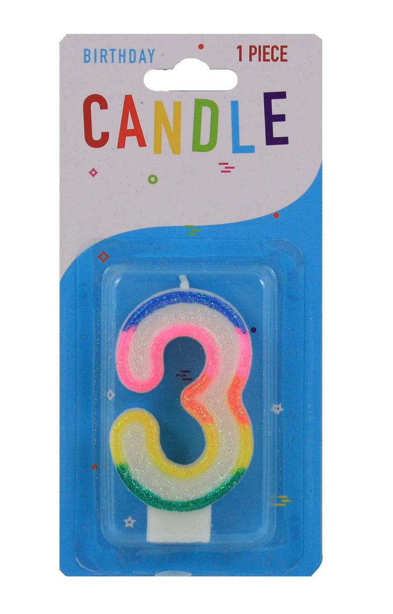 Colorful Birthday Candle - - Shelburne Country Store