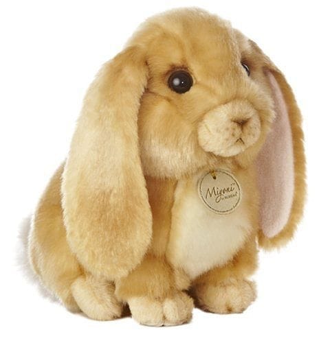 Aurora World Miyoni Lop Eared Rabbit Tan 10 inch Plush - Shelburne Country Store