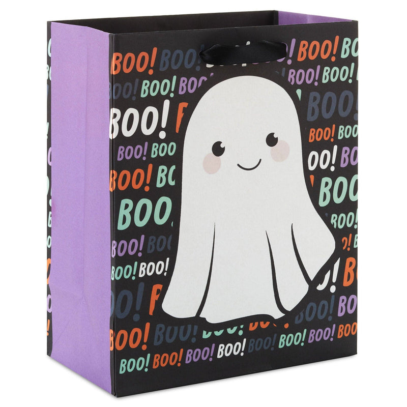 9.6" Ghost on Boos Medium Halloween Gift Bag - Shelburne Country Store