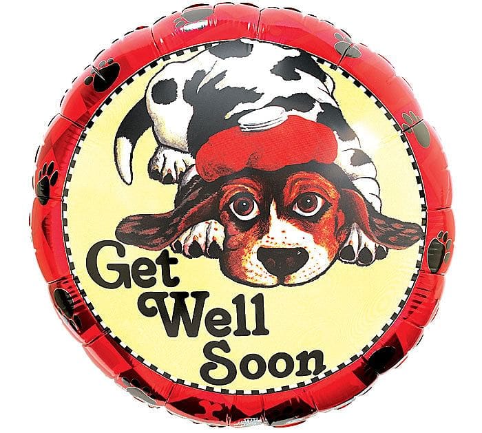 Get Well Soon Foil Balloon - Shelburne Country Store