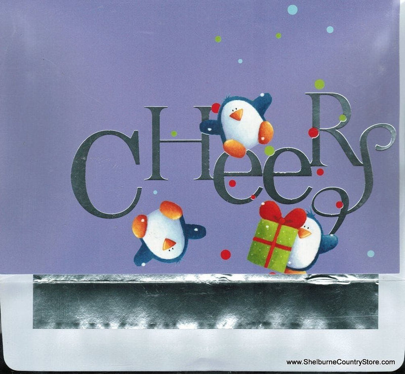 Luxury Greetings 18 Count - Cheers Penguin - Shelburne Country Store