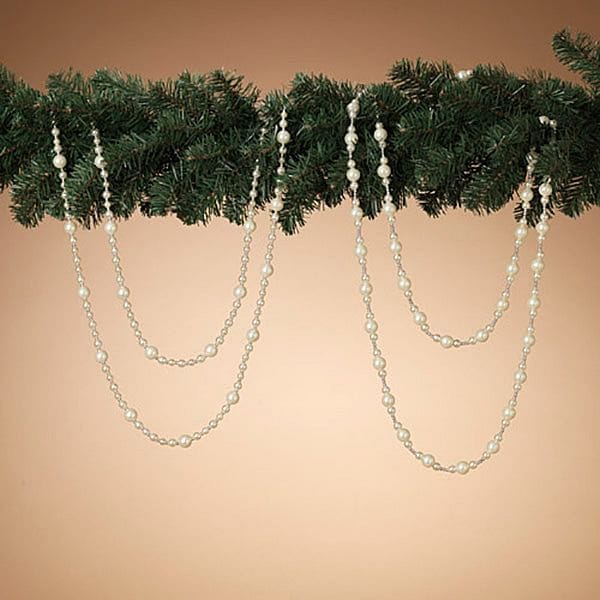 6 Foot Pearl Garland - - Shelburne Country Store