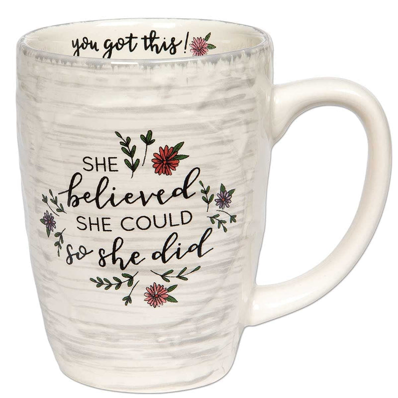 Simple Inspirations She Believed She Could So She Did Mug - Shelburne Country Store
