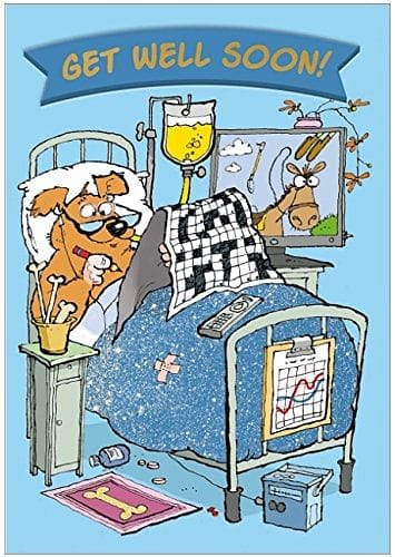 Cardoo Get Well Puzzle Card, Crosswords - Shelburne Country Store
