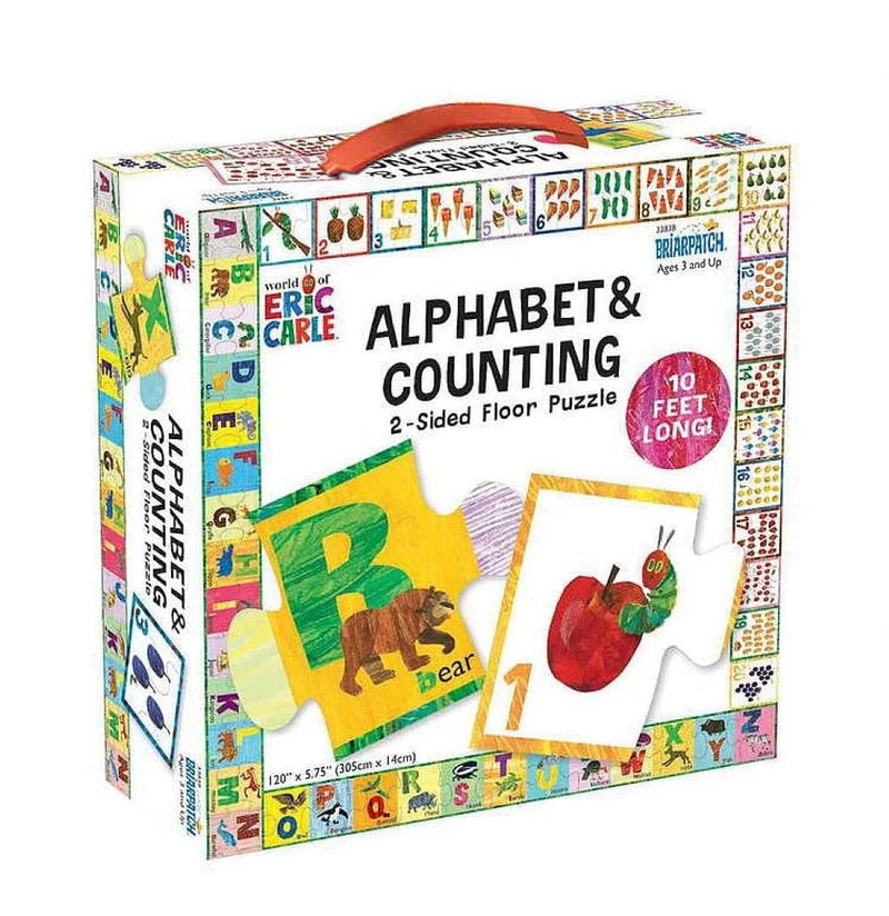 2 Sided Floor Puzzle - Alphabet and Counting - Shelburne Country Store