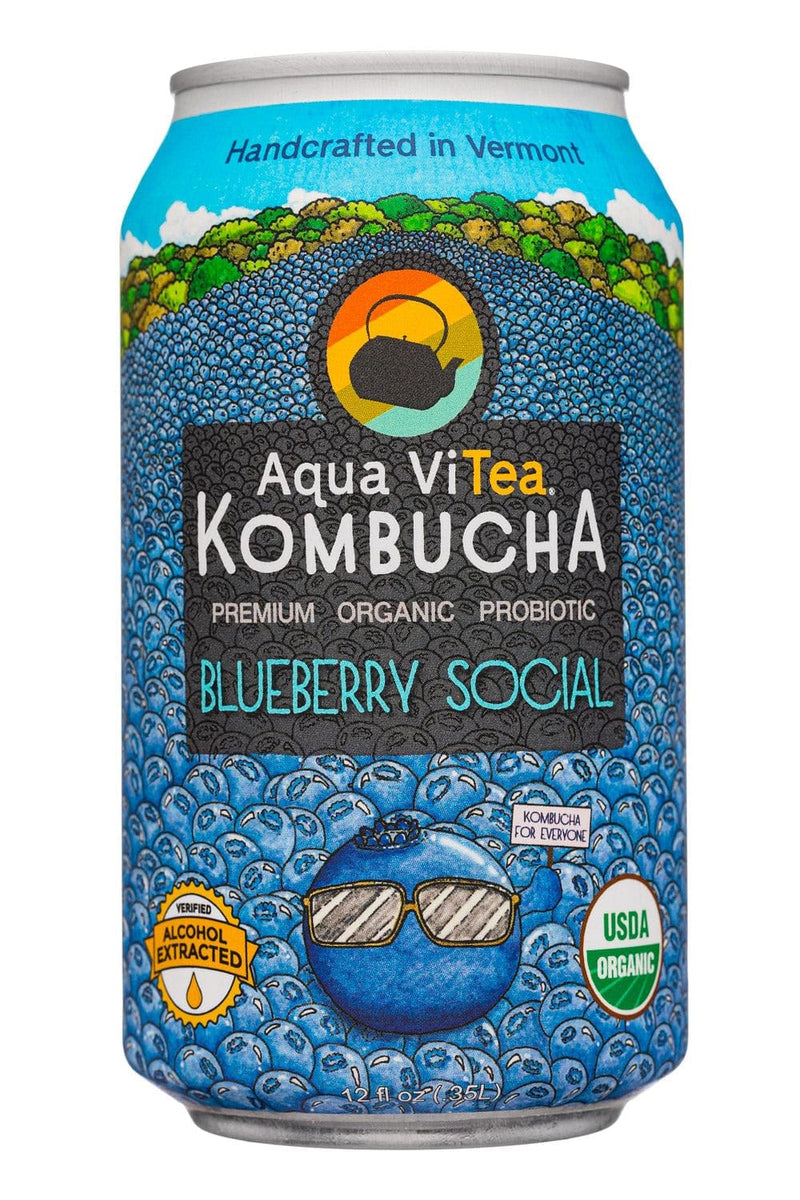 Aqua ViTea Kombucha Blueberry Social - Shelburne Country Store
