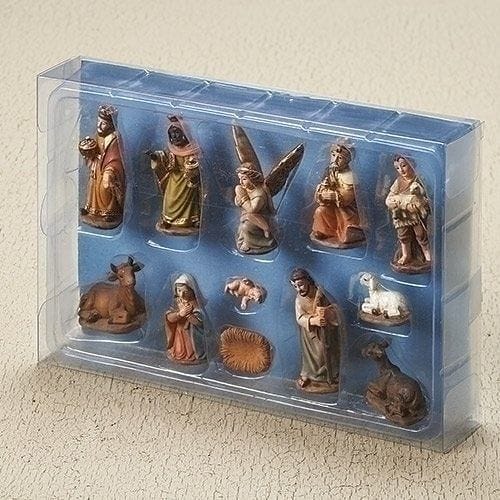 12 Piece Nativity Set - 2 inch scale - Shelburne Country Store