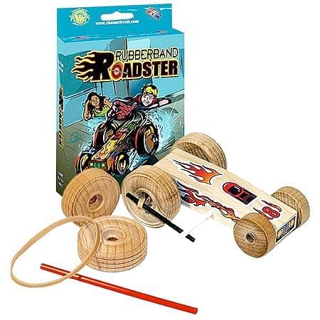Rubberband Roadster Wooden Racecar Kit - Shelburne Country Store