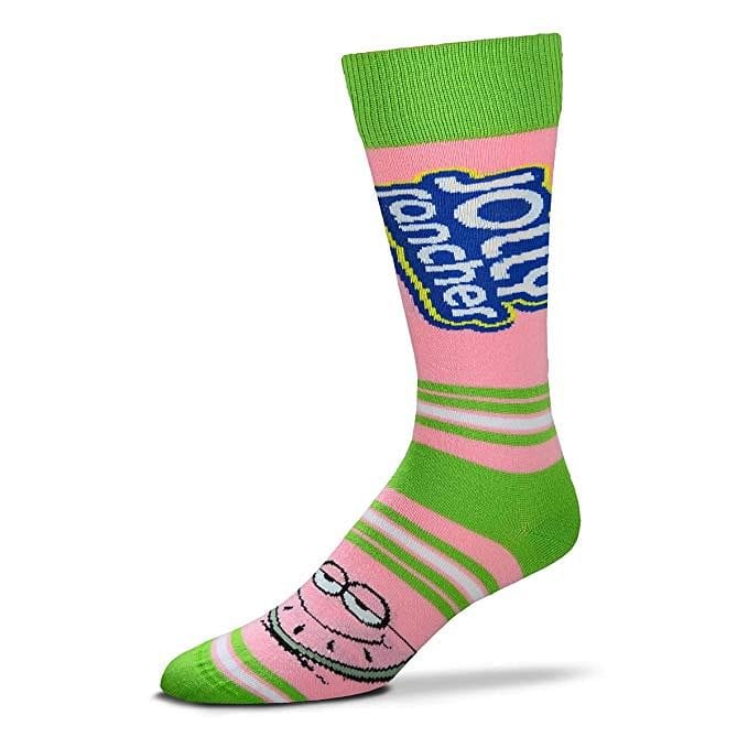 Jolly Rancher Watermelon Pink/Green Socks - Shelburne Country Store