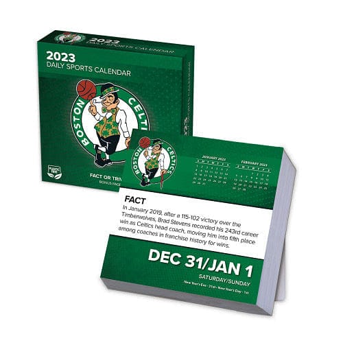 Boston Celtics 2023 Box Calendar - Shelburne Country Store